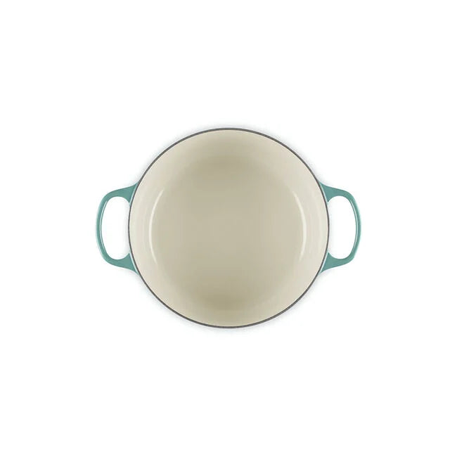 Le Creuset Round Dutch Oven:  5.5 QT, Bleu Riviera