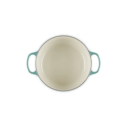 Le Creuset Round Dutch Oven:  5.5 QT, Bleu Riviera