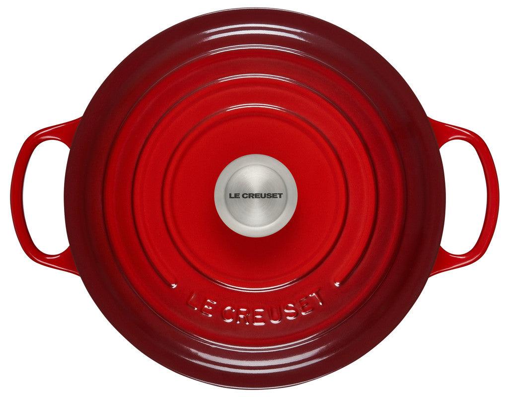 Le Creuset Round Dutch Oven: 5.5 QT, Cerise