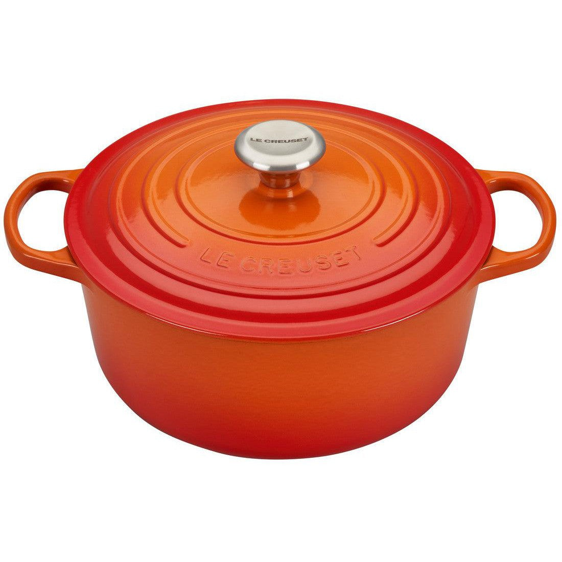 Le Creuset Round Dutch Oven: 5.5 QT, Flame