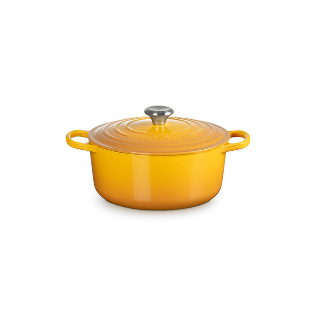 Le Creuset Round Dutch Oven:  5.5 QT, Nectar