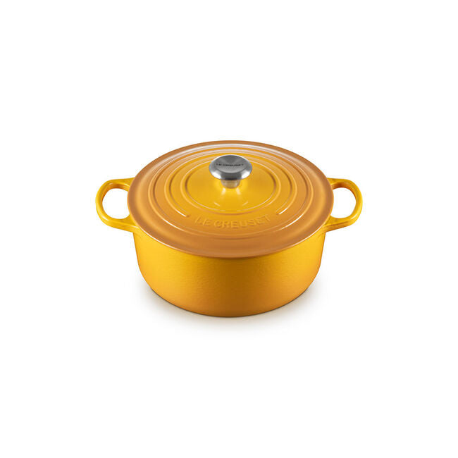 Le Creuset Round Dutch Oven:  5.5 QT, Nectar