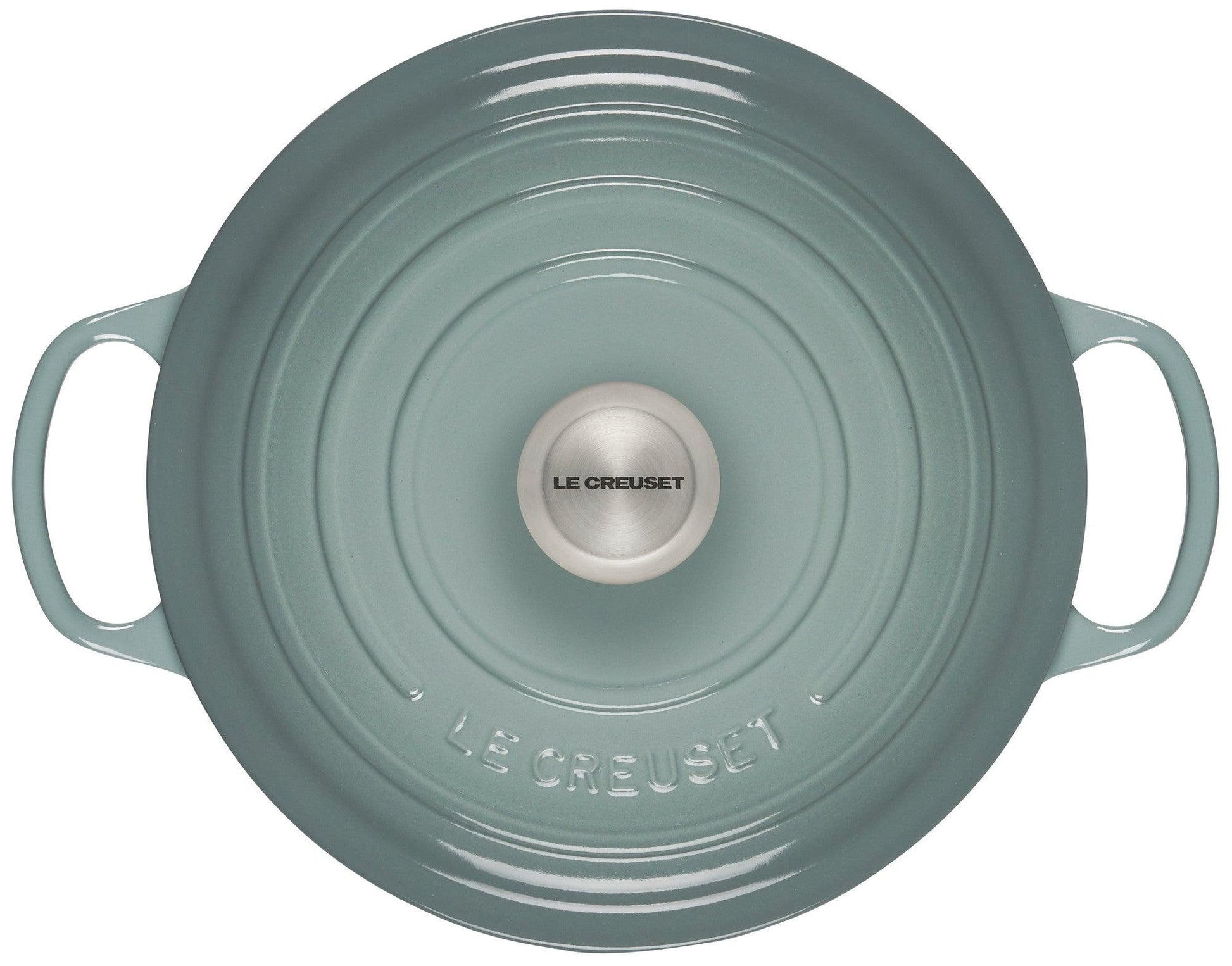 Le Creuset Round Dutch Oven: 5.5 QT, Sea Salt
