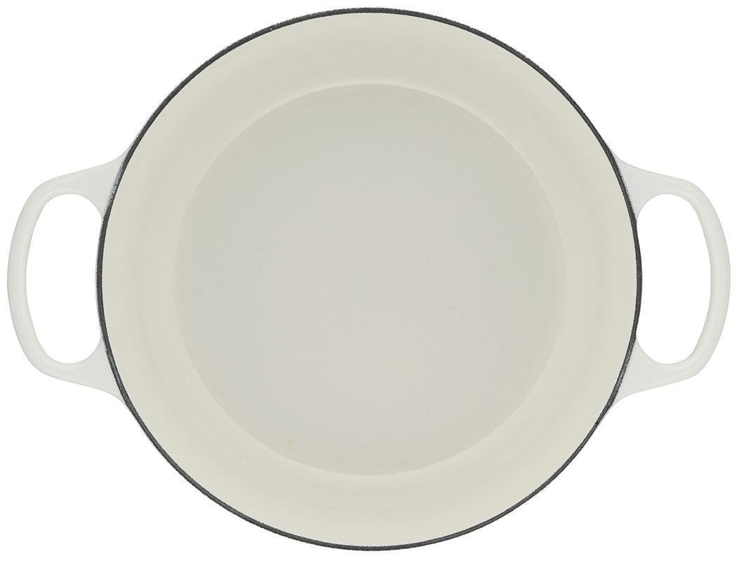 Le Creuset Round Dutch Oven: 5.5 QT, White