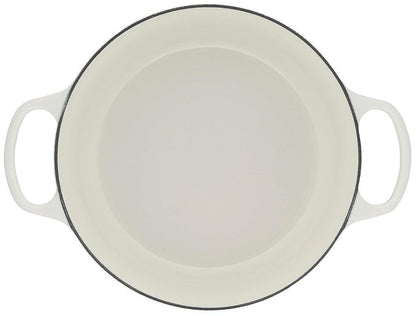 Le Creuset Round Dutch Oven: 5.5 QT, White