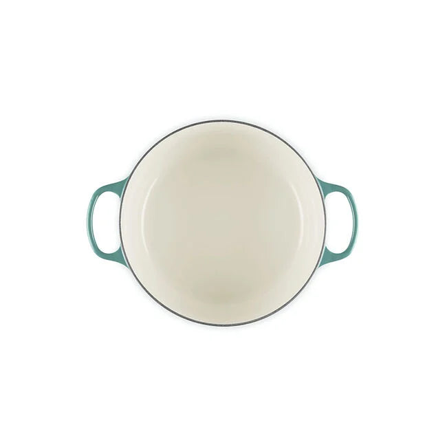 Le Creuset Round Dutch Oven:  7.25 QT, Bleu Riviera
