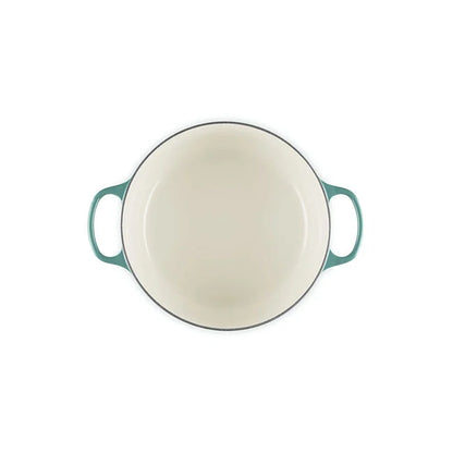 Le Creuset Round Dutch Oven:  7.25 QT, Bleu Riviera