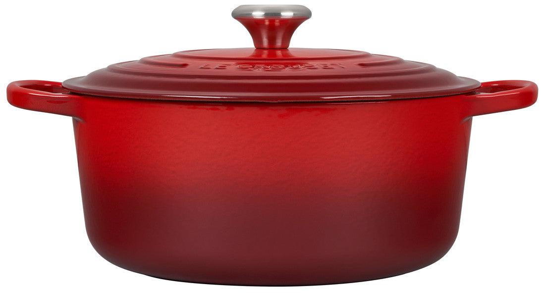 Le Creuset Round Dutch Oven: 7.25 QT, Cerise