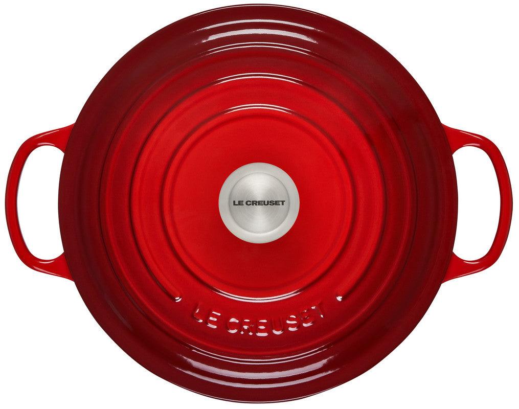 Le Creuset Round Dutch Oven: 7.25 QT, Cerise