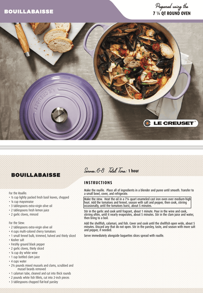 Le Creuset Round Dutch Oven: 7.25 QT, Flame