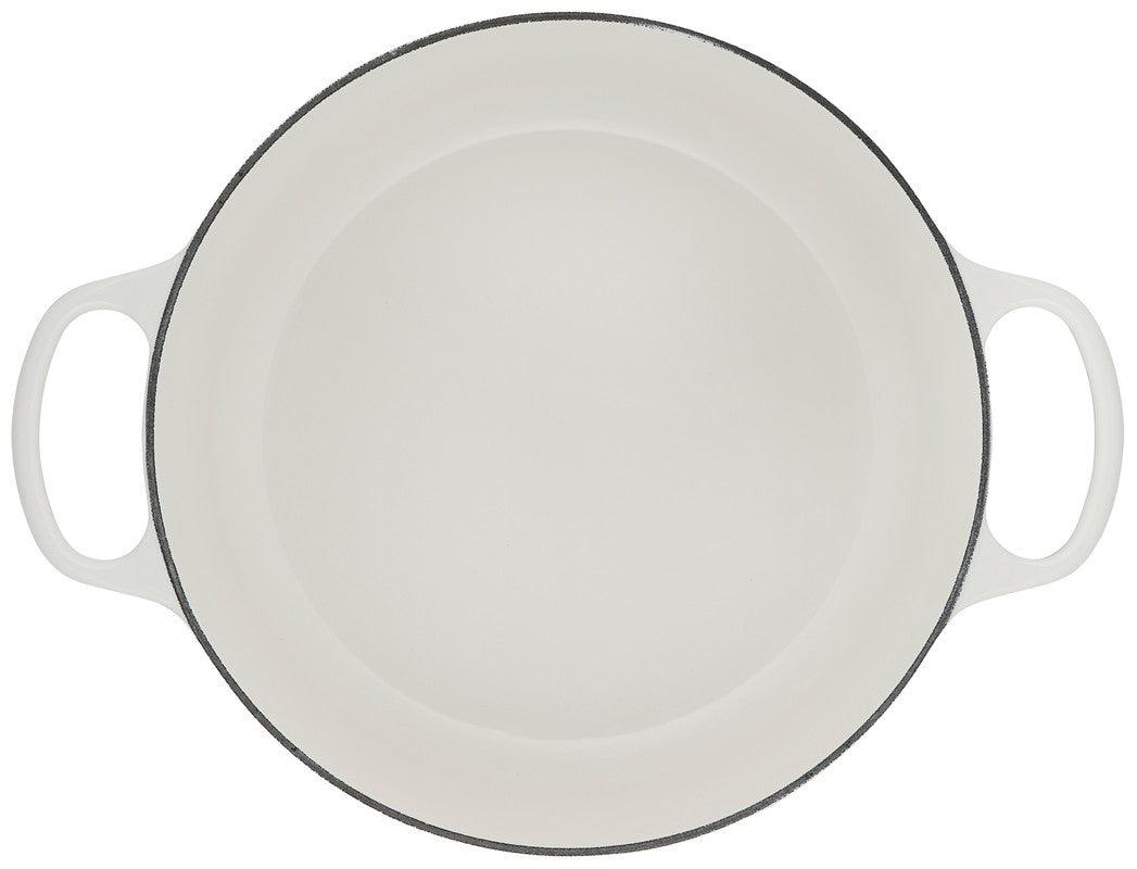 Le Creuset Round Dutch Oven: 7.25 QT, White