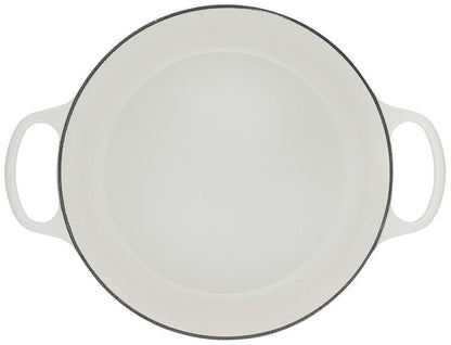 Le Creuset Round Dutch Oven: 7.25 QT, White