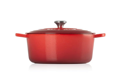 Le Creuset Round Dutch Oven: 9 QT, Cerise