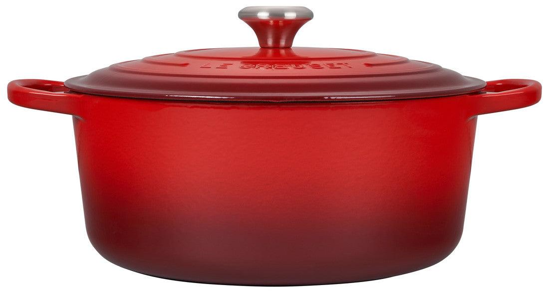 Le Creuset Round Dutch Oven: 9 QT, Cerise