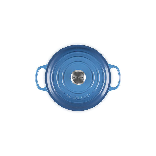 Le Creuset Round Wide Dutch Oven:  3.5 QT, Marseille