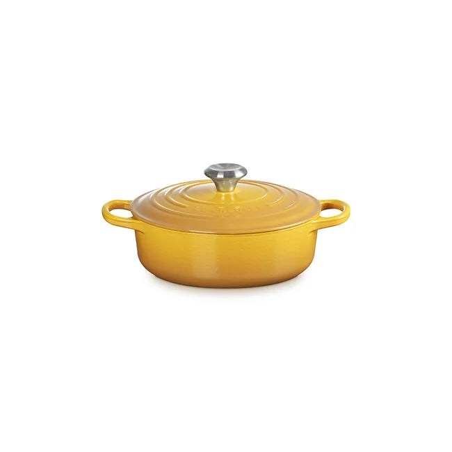 Le Creuset Round Wide Dutch Oven:  3.5 QT, Nectar