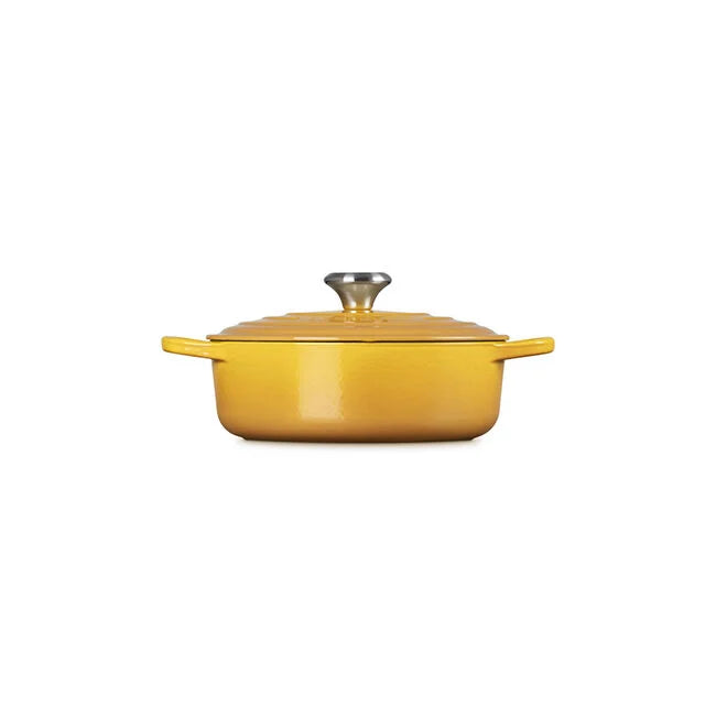 Le Creuset Round Wide Dutch Oven:  3.5 QT, Nectar
