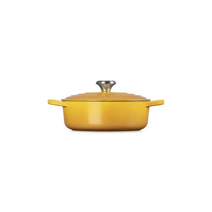 Le Creuset Round Wide Dutch Oven:  3.5 QT, Nectar