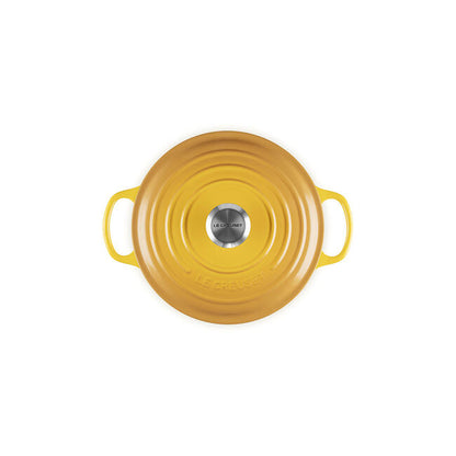 Le Creuset Round Wide Dutch Oven:  3.5 QT, Nectar