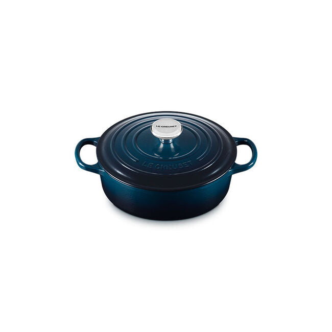 Le Creuset Round Wide Dutch Oven: 3.5 QT, Nuit