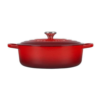 Le Creuset Round Wide Dutch Oven: 6.75 QT, Cerise