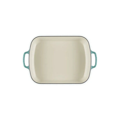 Le Creuset Signature Roaster: 5.25 QT, Bleu Riviera
