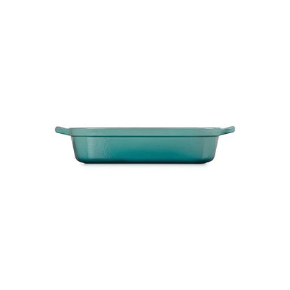 Le Creuset Signature Roaster: 5.25 QT, Bleu Riviera