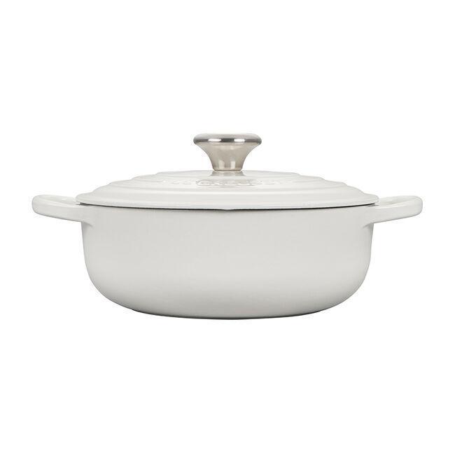 Le Creuset Signature Sauteuse: 3.5 QT, White
