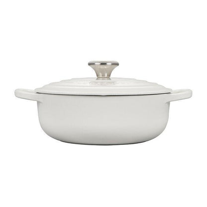 Le Creuset Signature Sauteuse: 3.5 QT, White