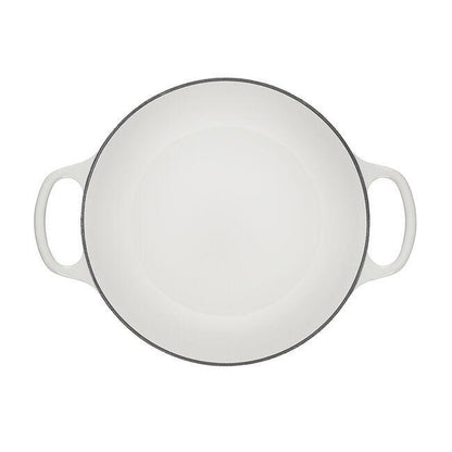 Le Creuset Signature Sauteuse: 3.5 QT, White