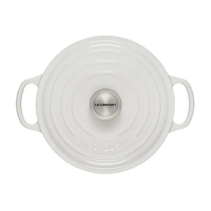 Le Creuset Signature Sauteuse: 3.5 QT, White