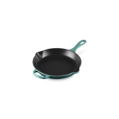 Le Creuset Skillet: 10.25", Bleu Riviera