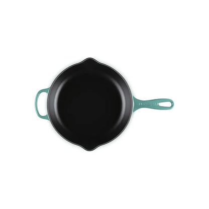 Le Creuset Skillet: 10.25", Bleu Riviera