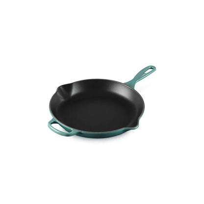 Le Creuset Skillet: 11.75", Bleu Riviera