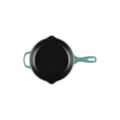 Le Creuset Skillet:  9", Bleu Riviera