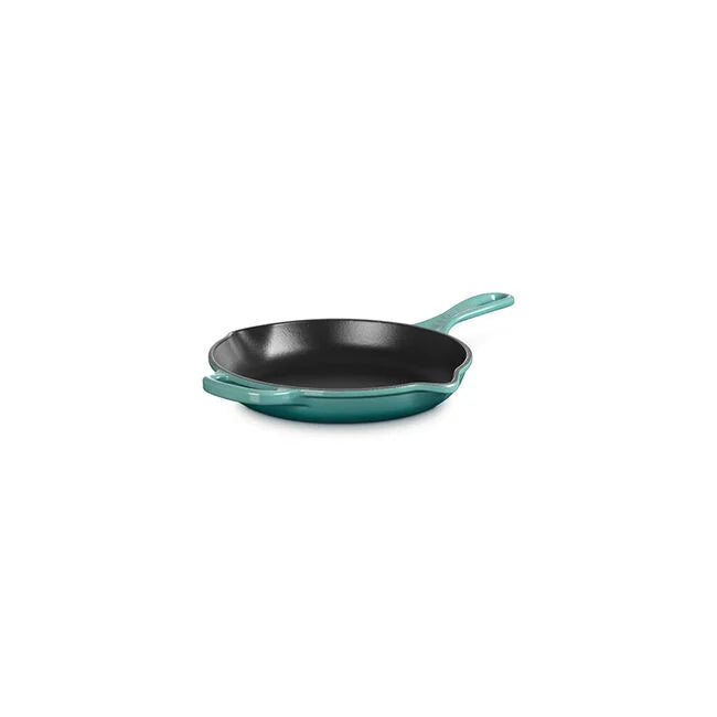 Le Creuset Skillet:  9", Bleu Riviera