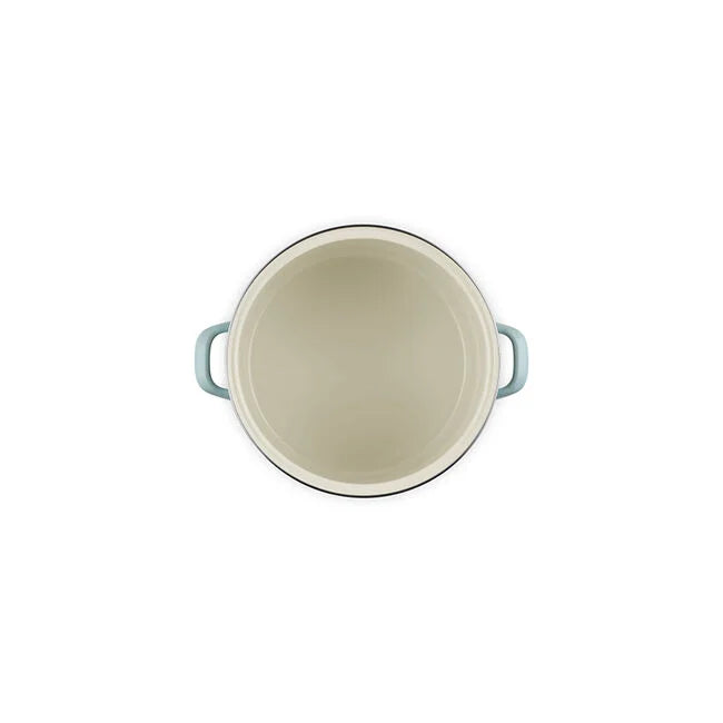 Le Creuset Stockpot: 12 QT, Sea Salt