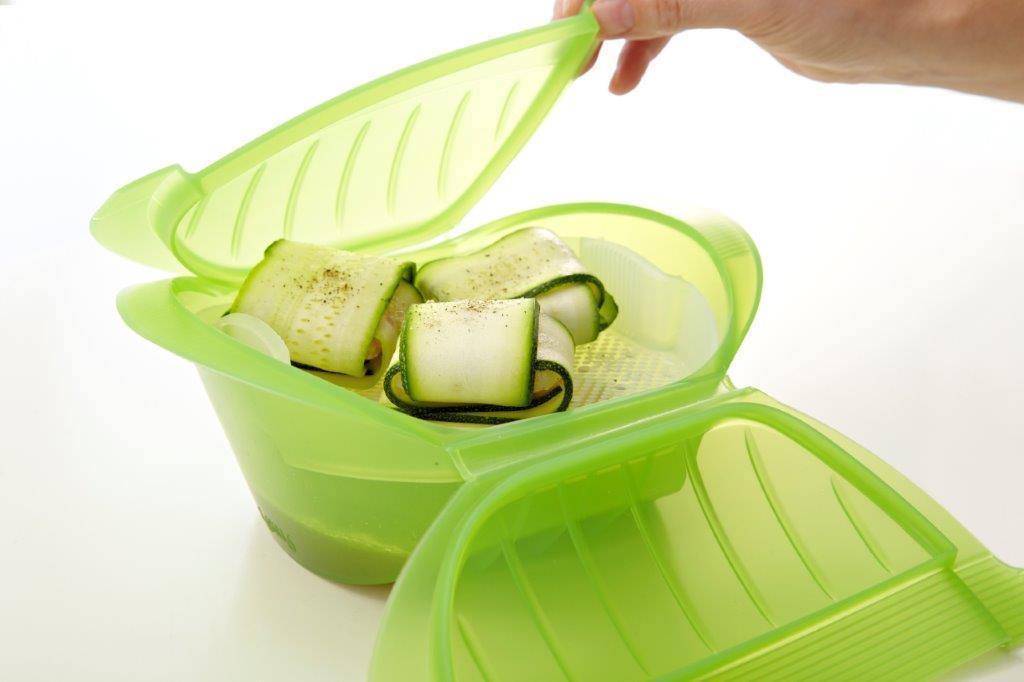 Lekue Steam Case: 1-2 People, Deep