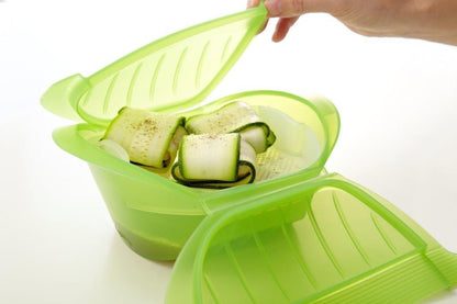 Lekue Steam Case: 1-2 People, Deep
