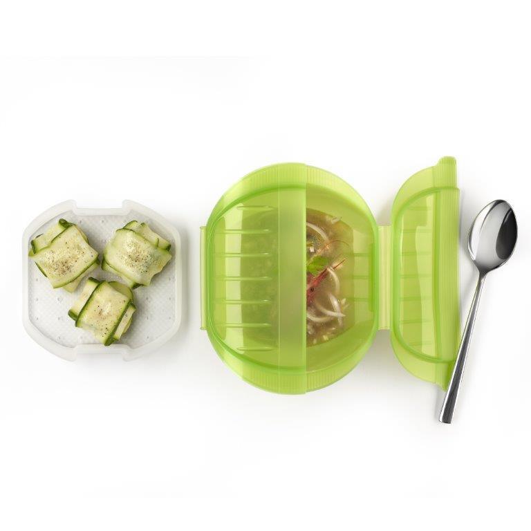Lekue Steam Case: 1-2 People, Deep