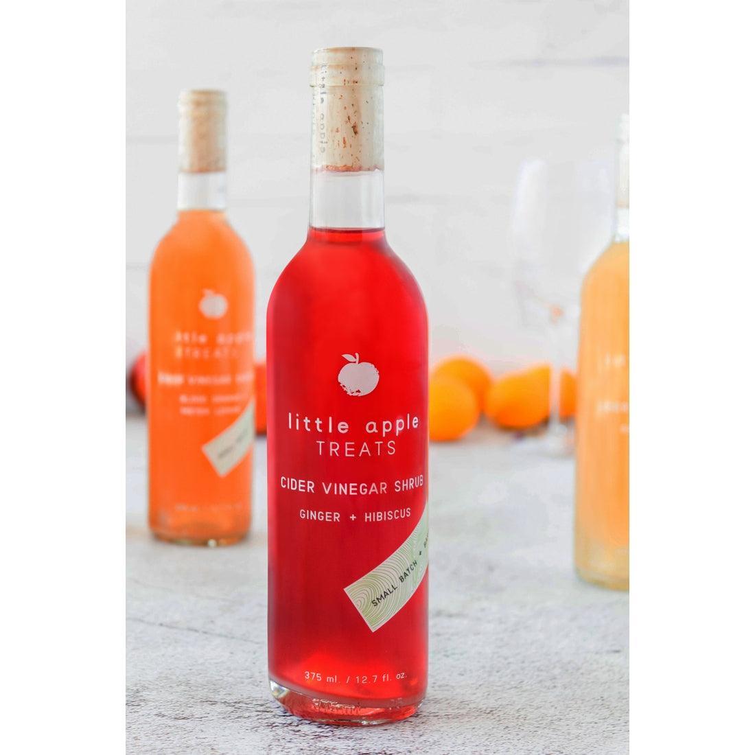 Little Apple Treats Shrub: Ginger Hibiscus