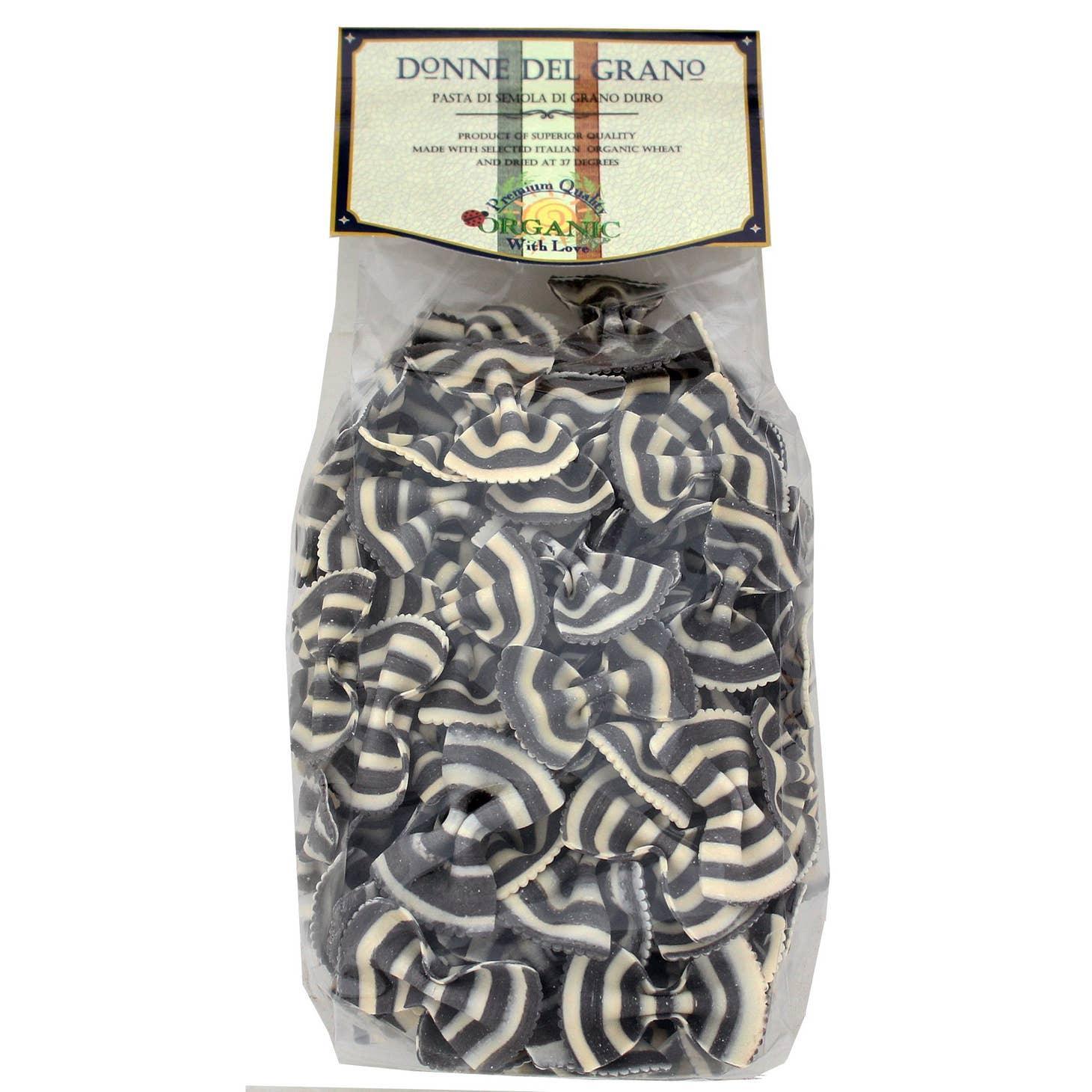 Donne del Grano Black and White Bowtie Pasta
