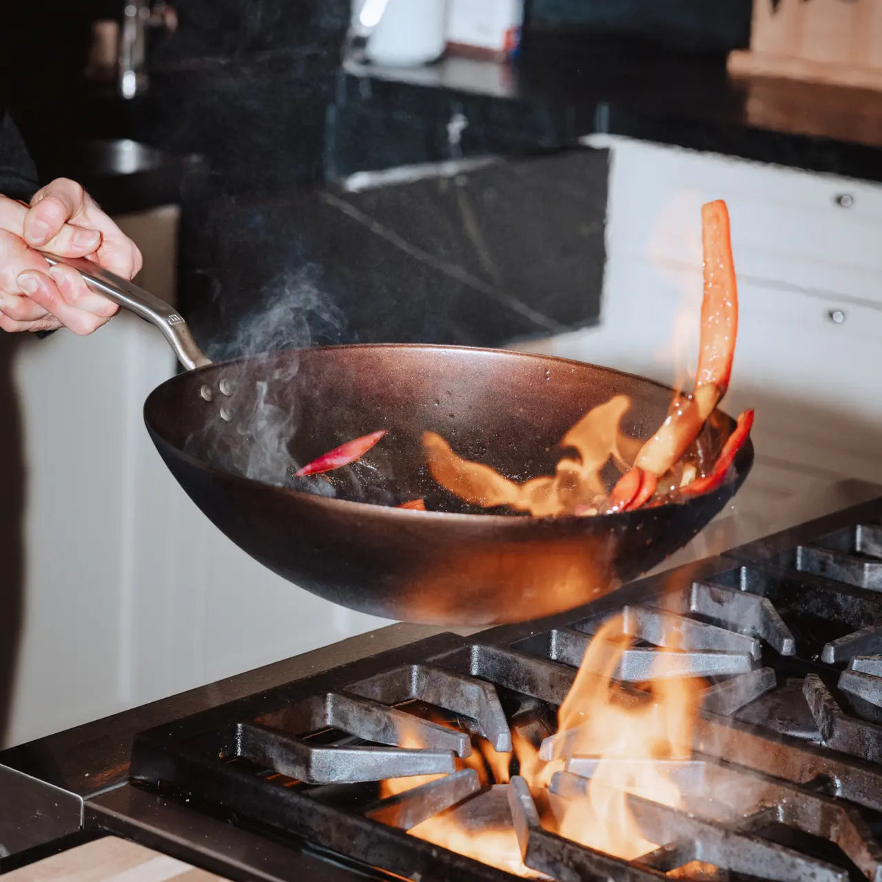 MADE IN® Carbon Steel Wok w/Stay Cool Handle