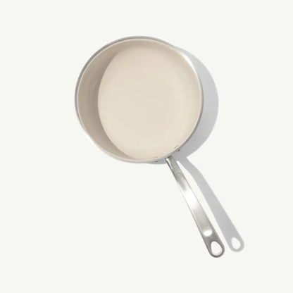 MADE IN® CeramiClad™ Non-stick Saucier with Lid: 3 QT
