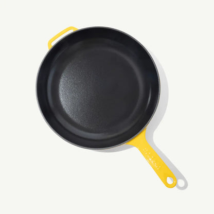 MADE IN® Enameled Cast Iron Skillet: 11.5", Marigold Yellow
