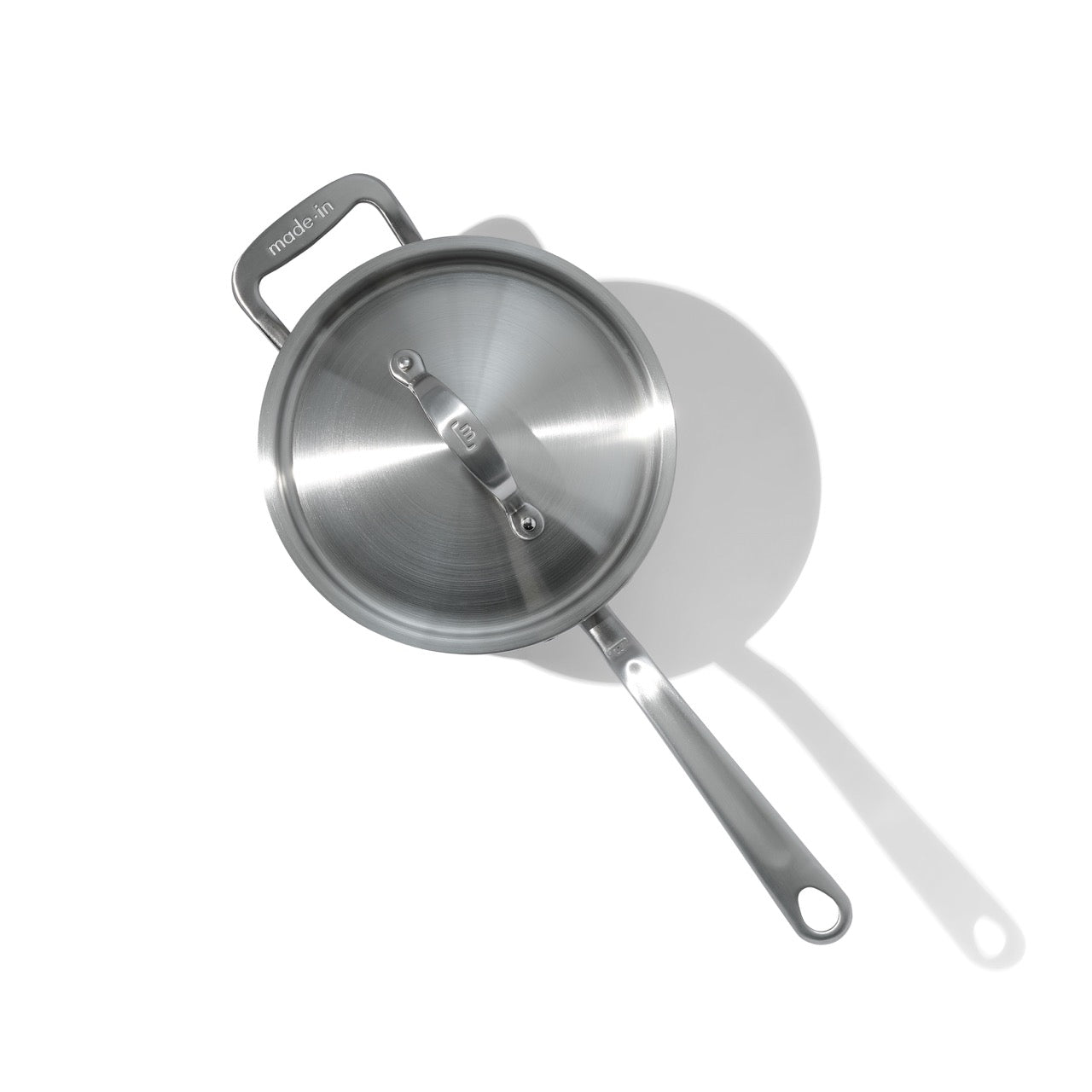 MADE IN® Stainless Clad Saucepan with Lid: 4 QT