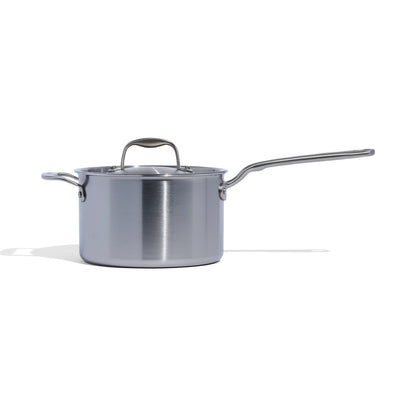 MADE IN® Stainless Clad Saucepan with Lid: 4 QT