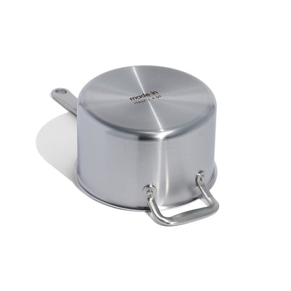 MADE IN® Stainless Clad Saucepan with Lid: 4 QT