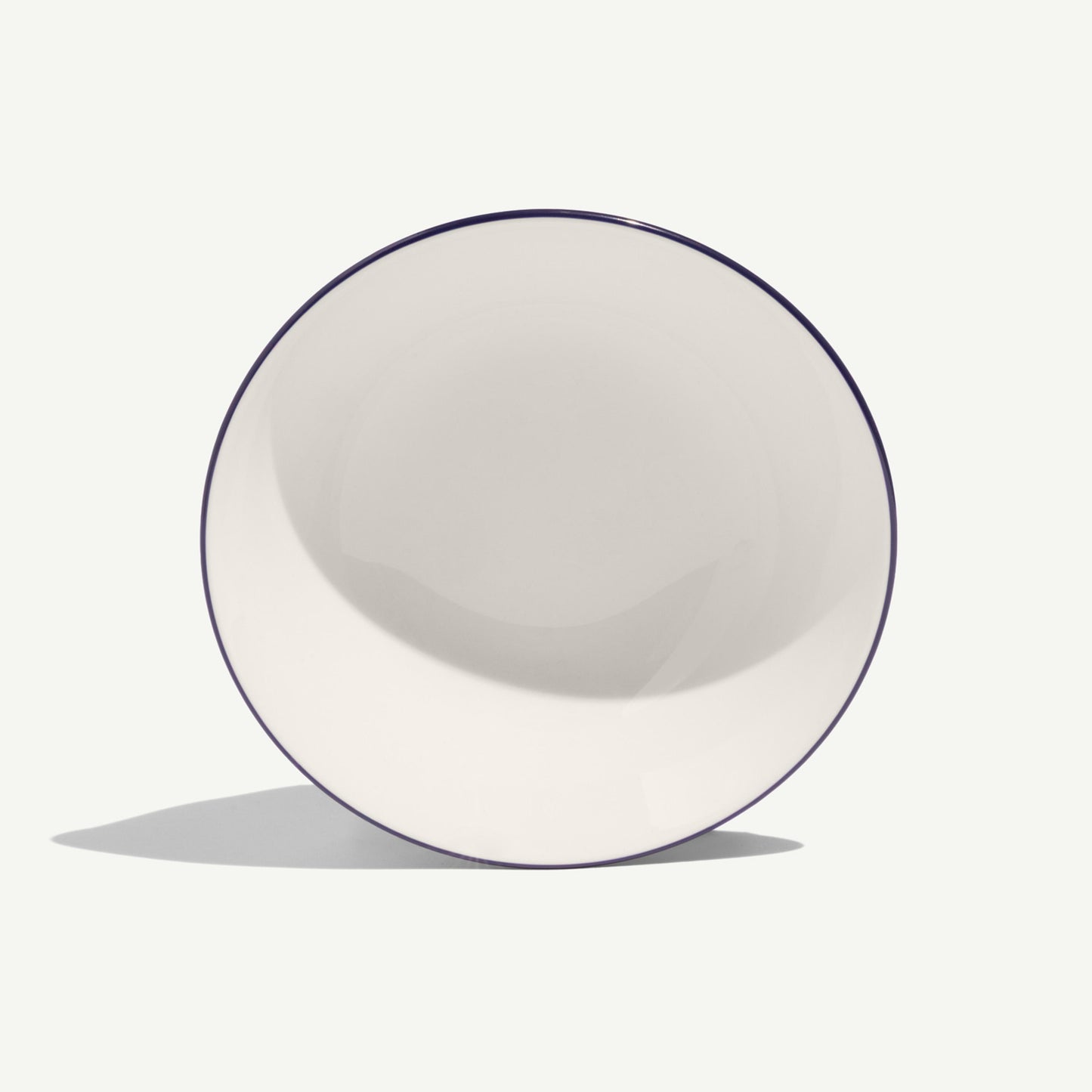 MADE IN® Tabletop Large Soup Bowls (Set of 4): Blue Rim
