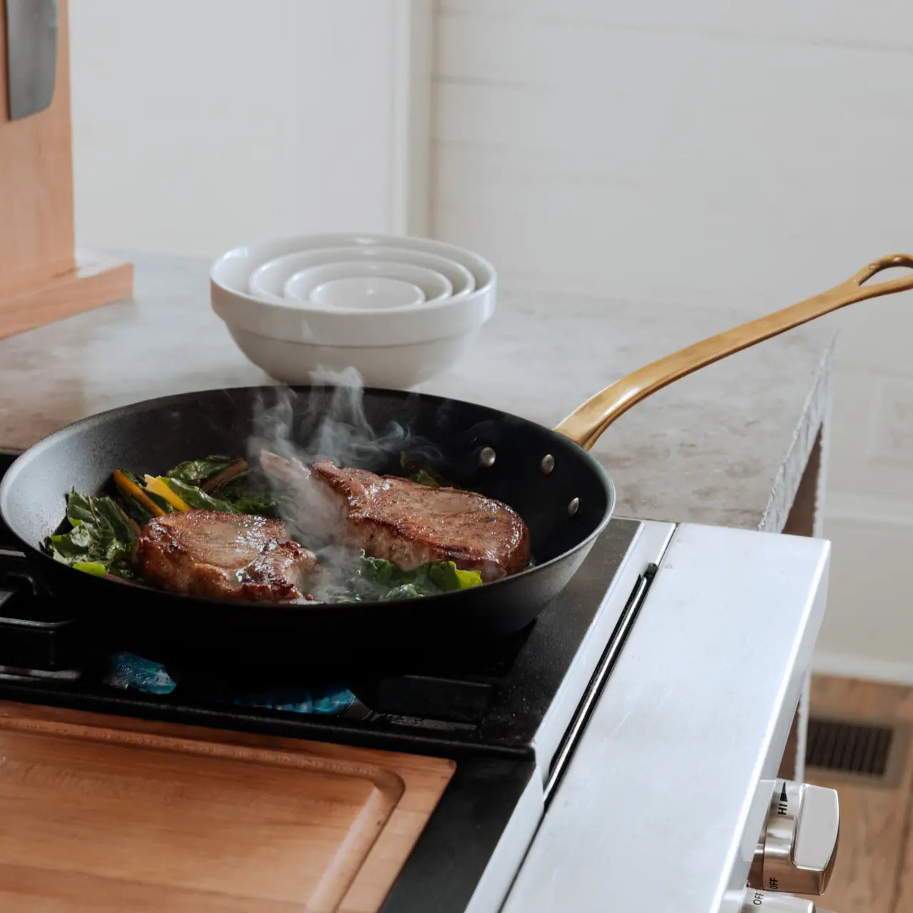 MADE IN® x Tom Colicchio Carbon Steel Fry Pan:  11", Limited Edition